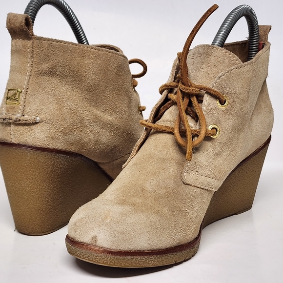 Sperry wedges. Size 6 - Picture 5 of 9